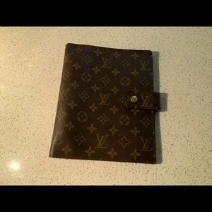 Louis Vuitton large ring agenda cover